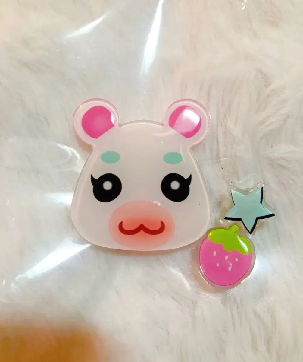 모동숲 뽀야미 딸기 별 크록스 지비츠