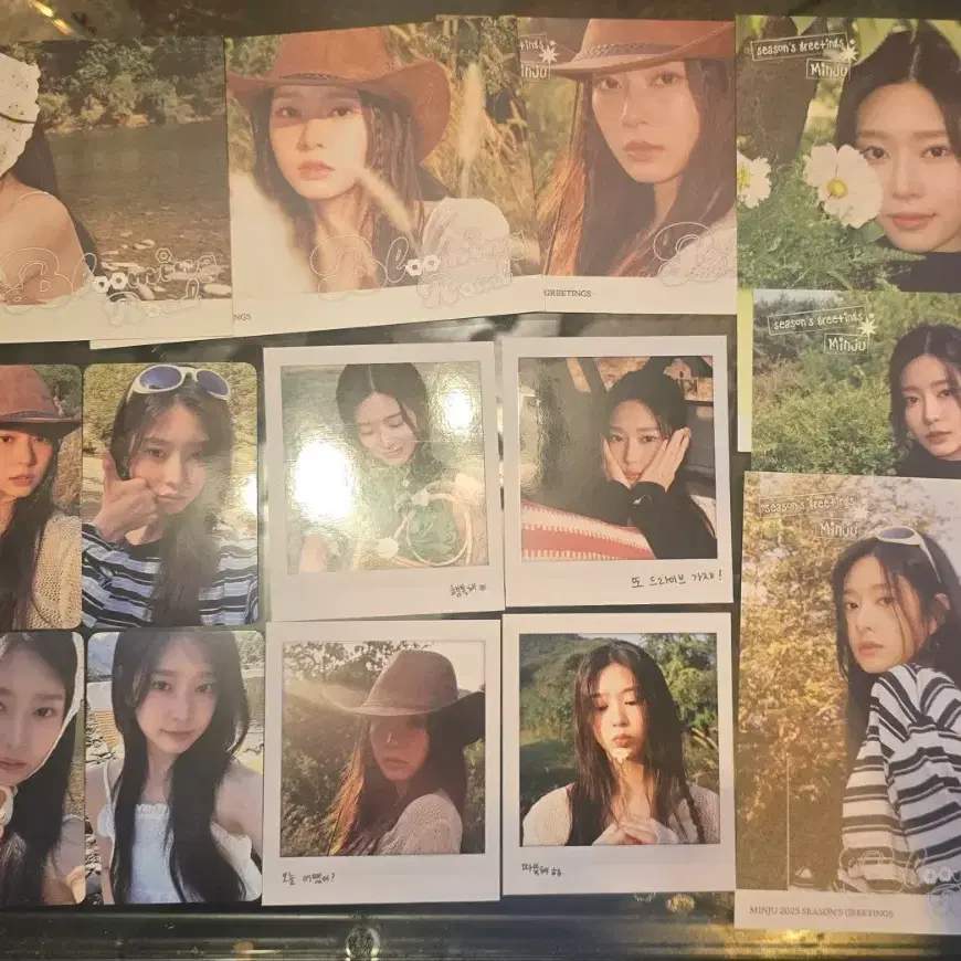 김민주 2025 시즌그리팅 포카 엽서 폴라