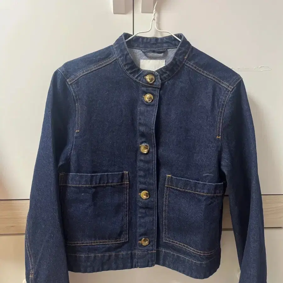 H&M 청자켓 입니다