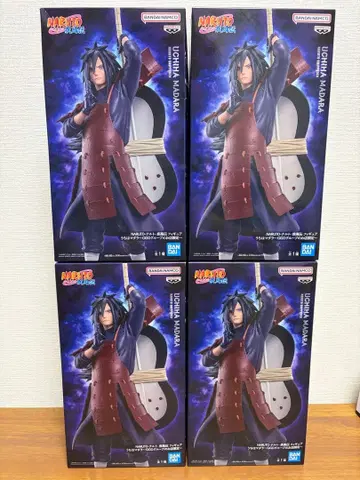 GiGO 한정판 NARUTO 돌풍전 우치하 마다라 피규어 4세트