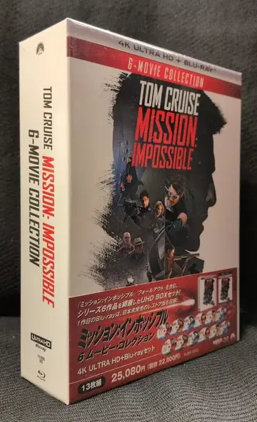 외국 영화 4KUHD/Blu-ray 미션: 임파서블 6 무비 컬렉션