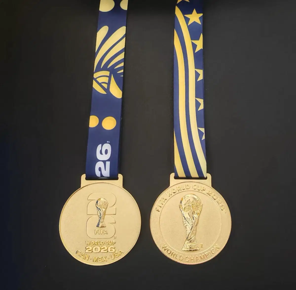 2026 북중미 월드컵 스페인 우승 메달