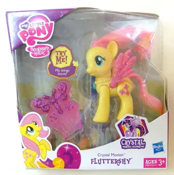 HASBRO CRYSTAL MOTION MY LITTLE PONY FLUTTER SHY G4