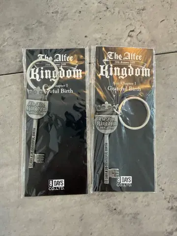 THE ALFEE 키링 2개 세트 Kingdom