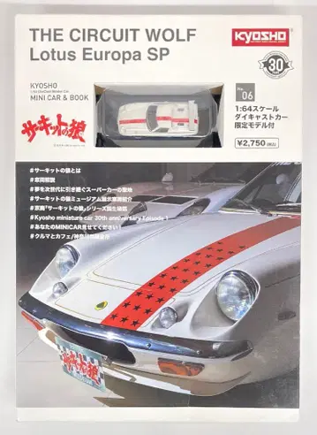 교쇼 1/64 KYOSHO MINI CAR&BOOK 더 서킷 울프 로터스 유로파 SP No.06