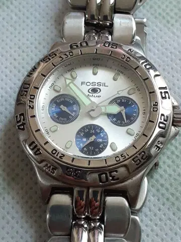 FOSSIL blue 남성용 손목시계 쿼츠
