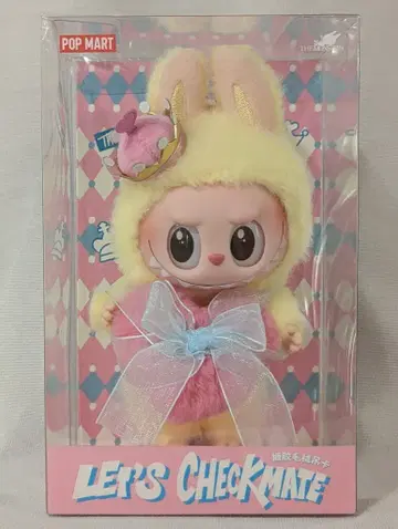 POP MART THE MONSTERS 봉제 인형 펜던트 LABUBU LET'S CHECKMATE