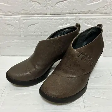 CAMPER 캠퍼 부티 슬립온 37 (23.5cm) 다크 브라운