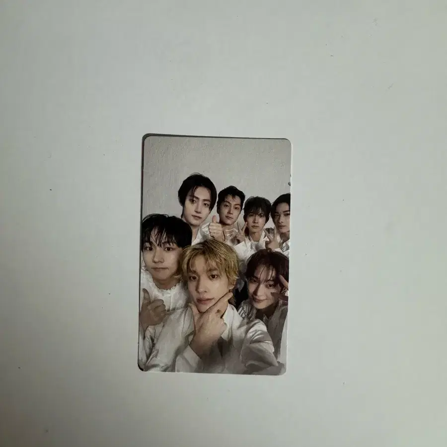 엔하이픈 다크 블러드 QR 포카