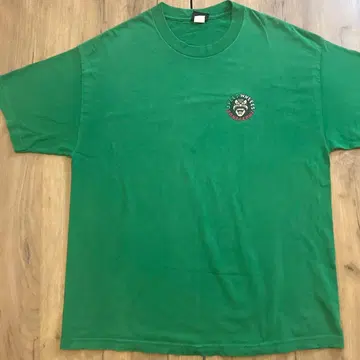 NHS 택 SANTA CRUZ SPEED WHEELS 티셔츠 그린
