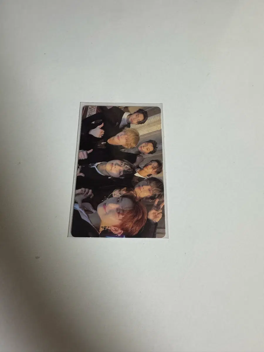 엔하이픈 다크 블러드 QR 포카