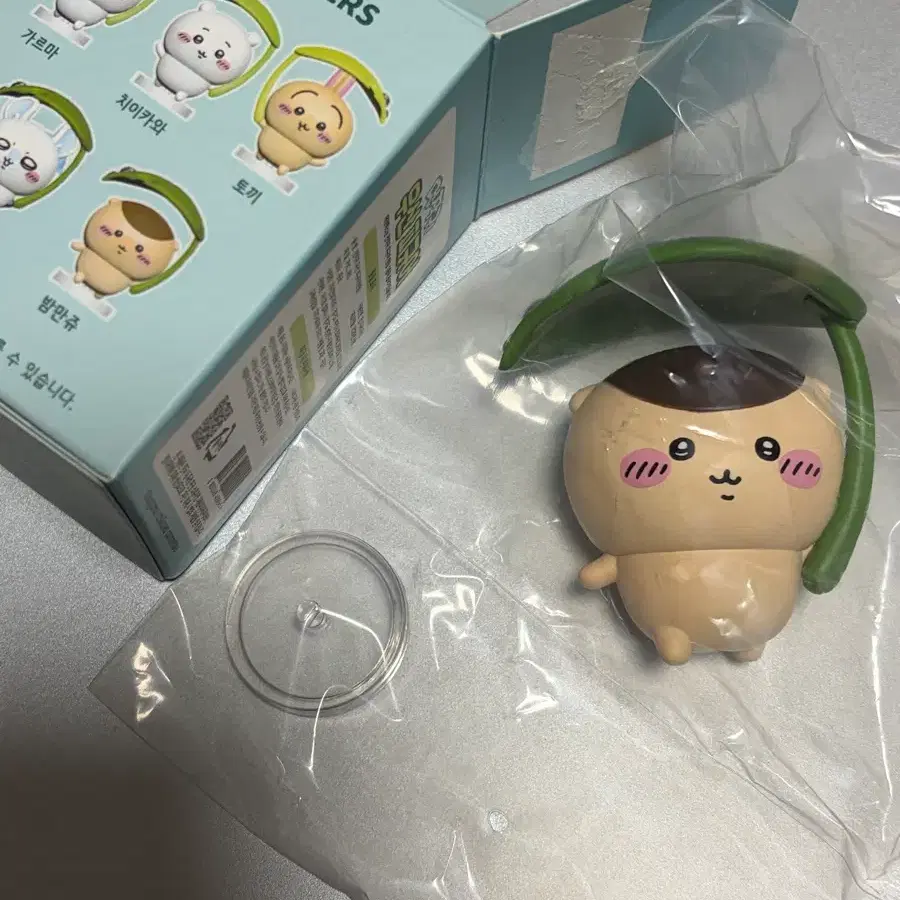 먼작귀 쿠리만쥬 우산 피규어