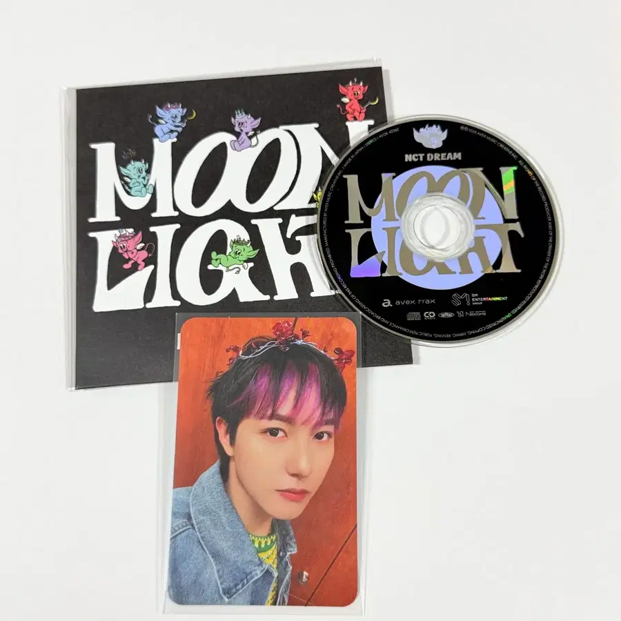 런쥔 문라잇 8cm 개봉 포카포함 엔시티드림 nct dream moonlight