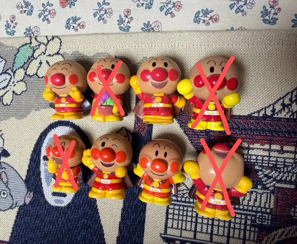 호빵맨 손가락 피규어