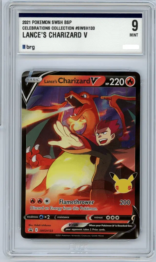 포켓몬카드 목호의리자몽(Lnace's Charizard) 북미판 Brg9등급