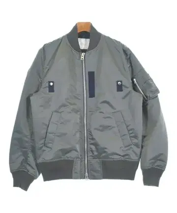 sacai 밀리터리 블루종 남성용