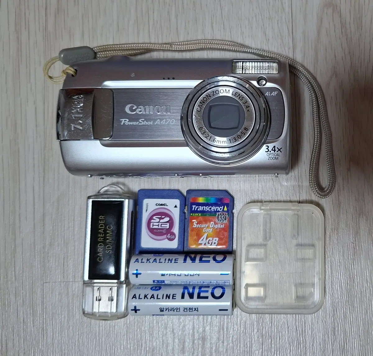 Canon캐논 Powershot파워샷 A470 빈티지 Y2K 디카 카메라 인스타감성