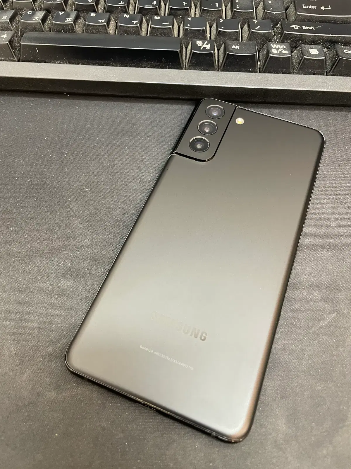 갤럭시S21플러스 블랙 256GB 무잔상 상태좋은 중고25만6천팝니다