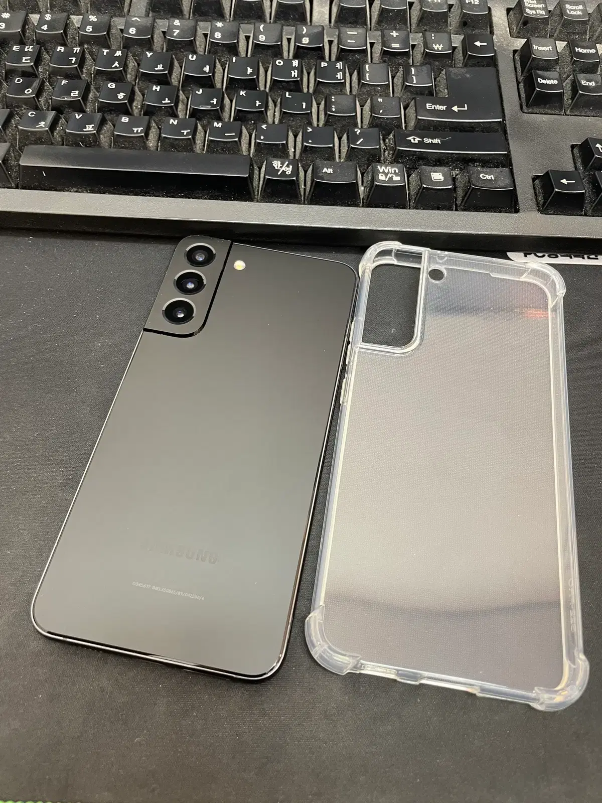 갤럭시S22플러스 블랙 256GB 무잔상 상태좋은 중고29만팝니다