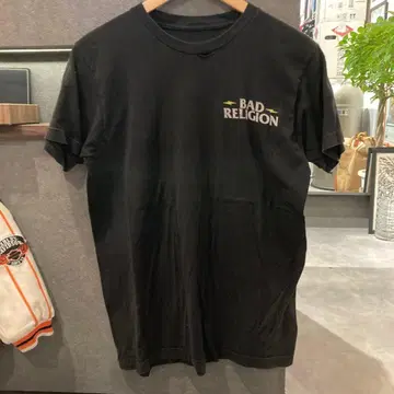 BAD RELIGION 밴딩 티셔츠 블랙