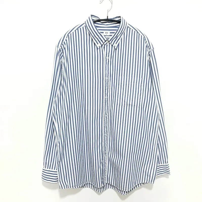 유니클로 스트라이프 셔츠 XL_M2825