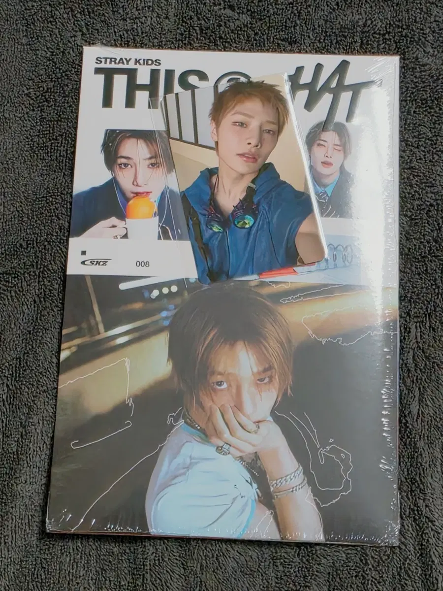 스트레이키즈 THIS & THAT 미개봉 앨범 개인반 아이엔 포카 일괄