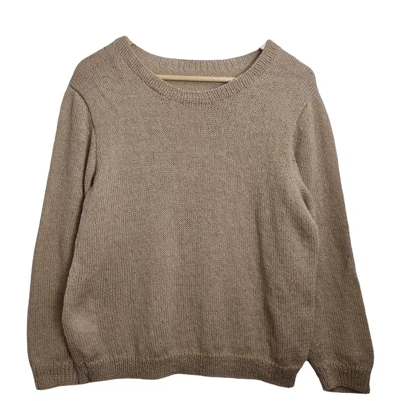 JPN 베이지 루즈핏 니트 [L] 빈티지룩 데일리룩