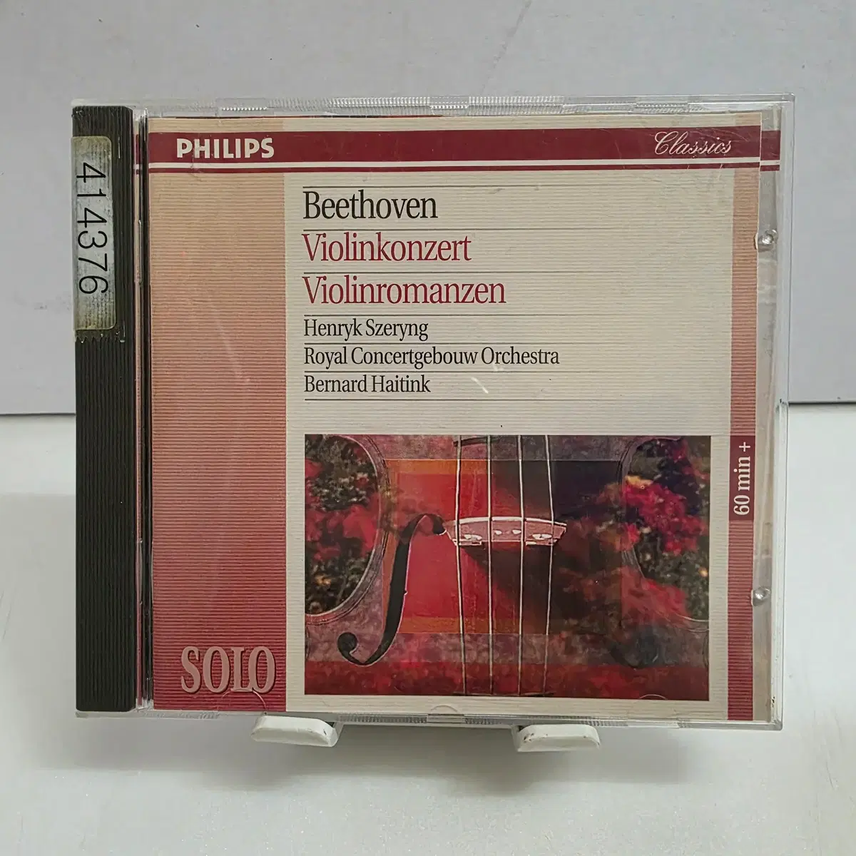 HENRYK SZERYNG, HAITINK - BEETHOVEN violin concerto, romances