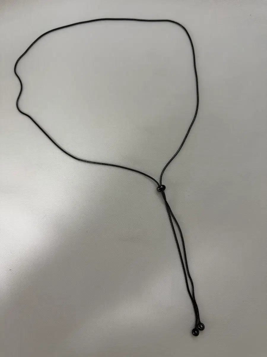 블랙 목걸이
