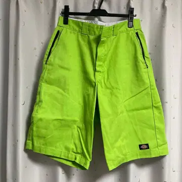 Dickies 루즈핏 라임 그린 32 지퍼