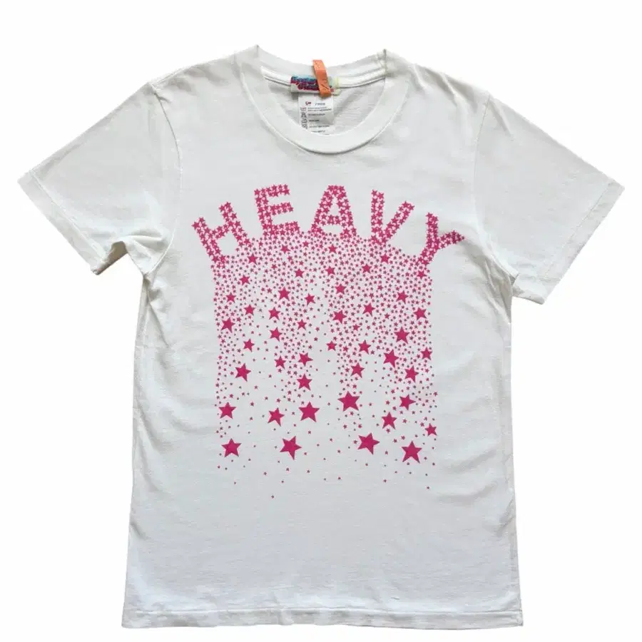히스테릭 글래머 아카이브 HEAVY 스타 그래픽 반팔 티셔츠