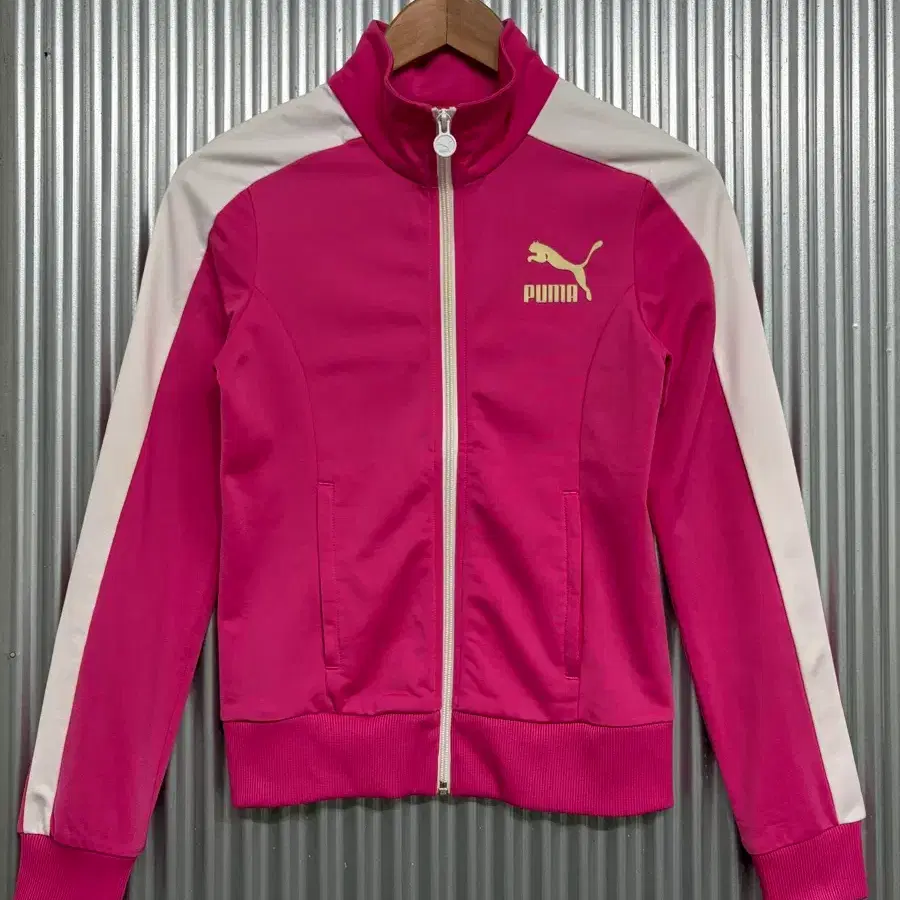 [M] 푸마 PUMA T7 트랙탑 집업 저지 자켓 핑크 2.9