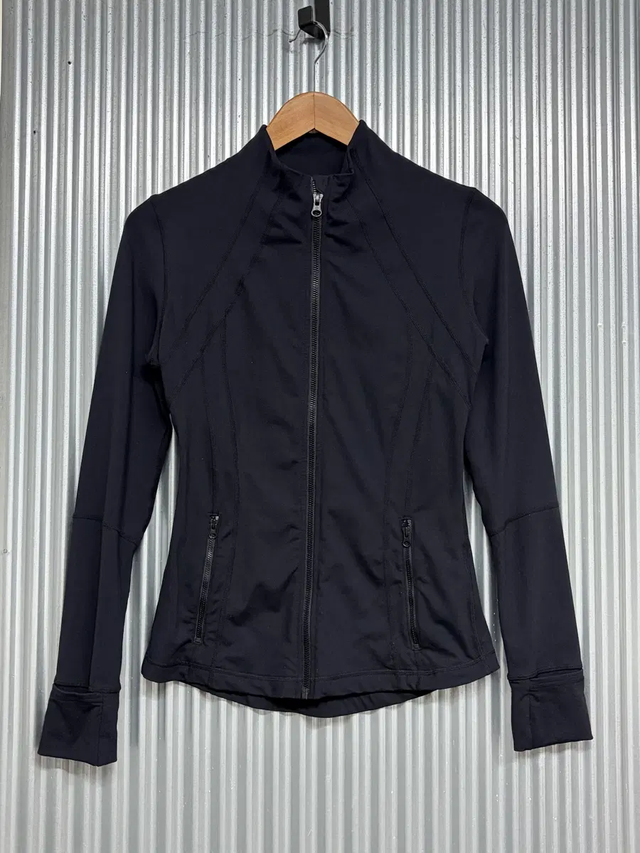 [6/M] 뮬라웨어 mulawear 집업 요가 자켓 블랙 4.5