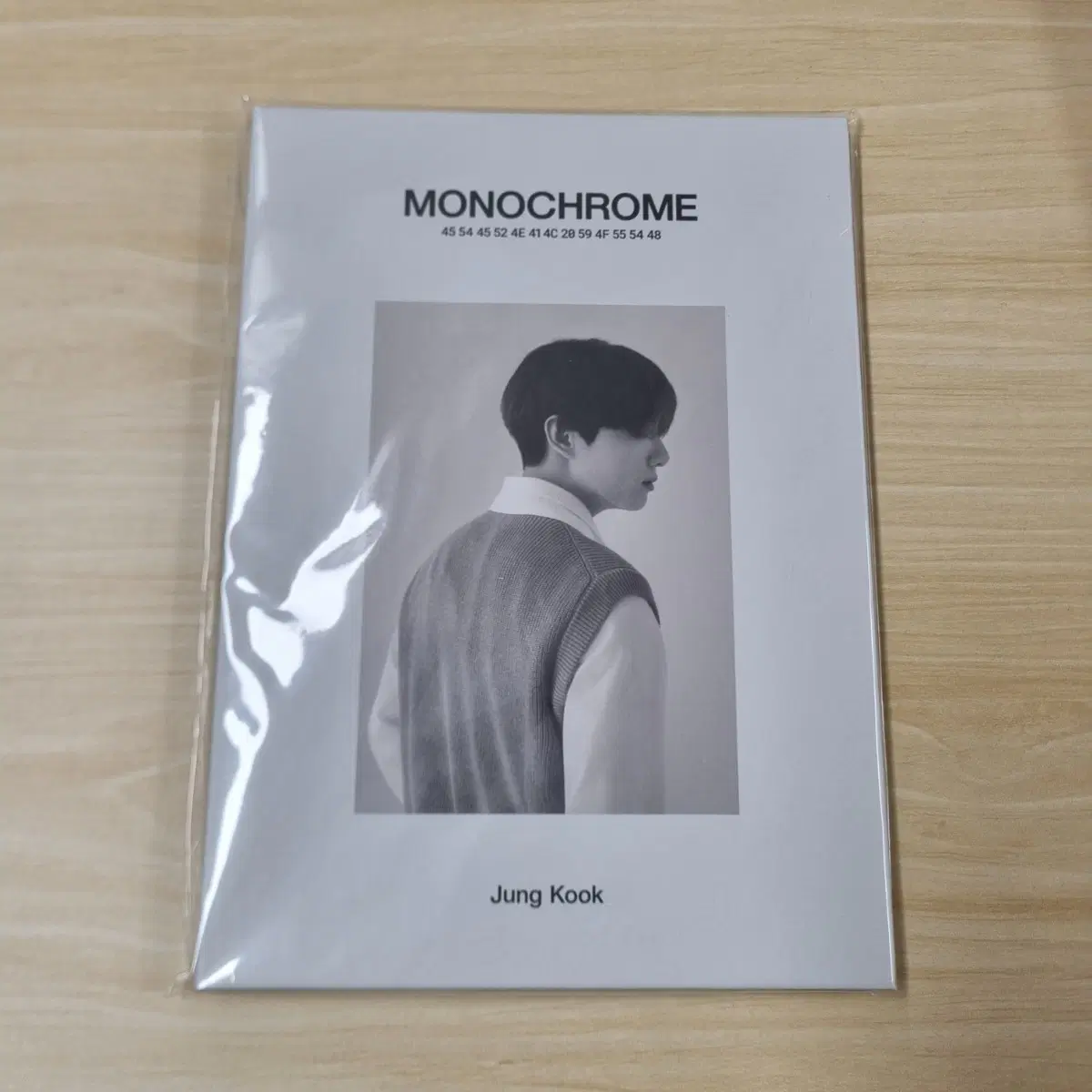 bts 팝업 모노크롬 정국 포스트카드북 MONOCHROME 미개봉 양도