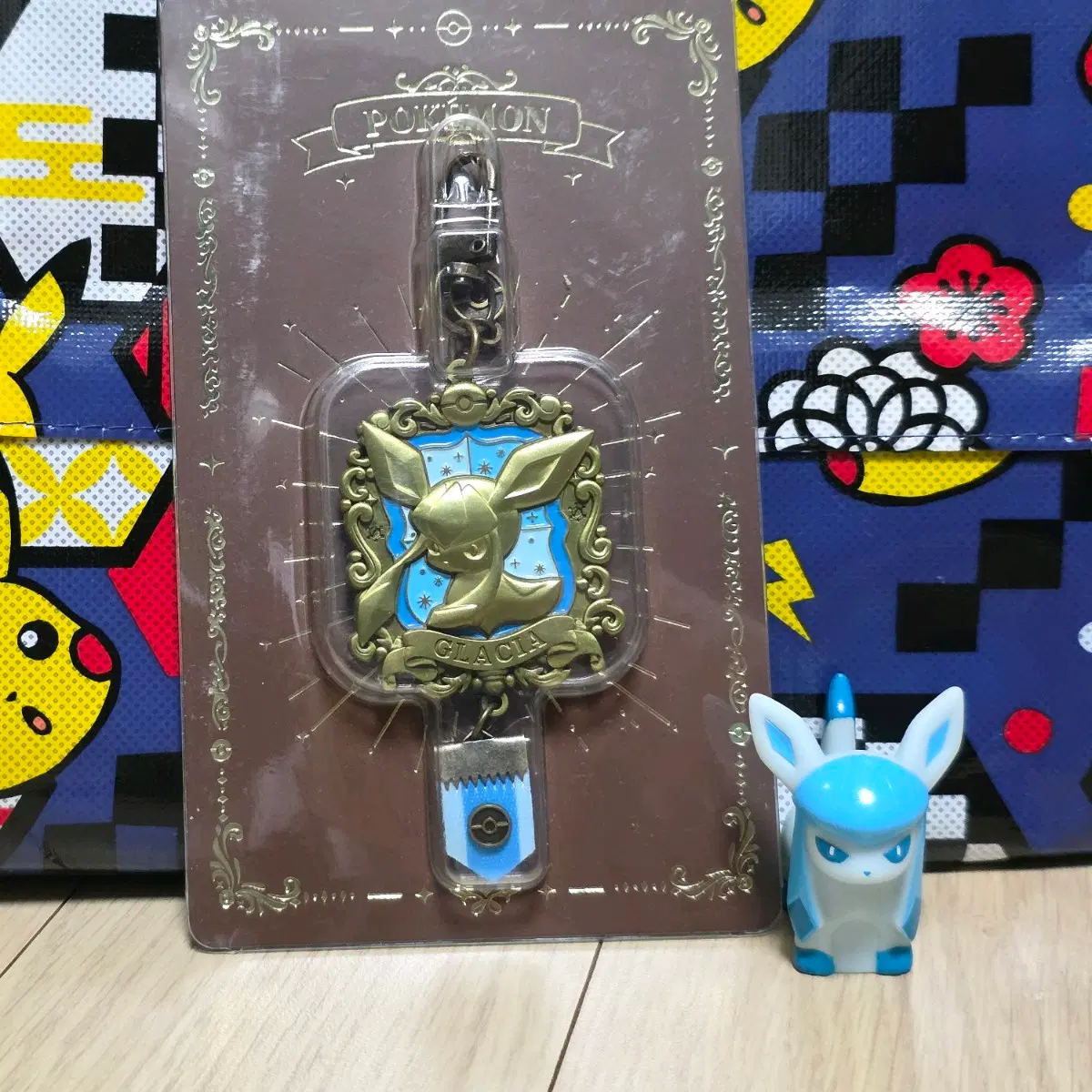 교환 ok) 포켓몬 글레이시아 ETERNAL ANTIQUE METAL 엔틱 메탈 키링 (글레이시아) 이브이즈 이브이