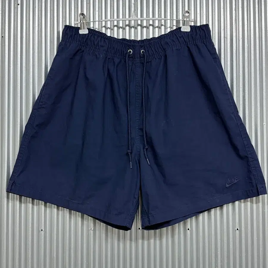 [M] 나이키 NIKE 코튼 밴딩 이지 반바지 네이비 2.5