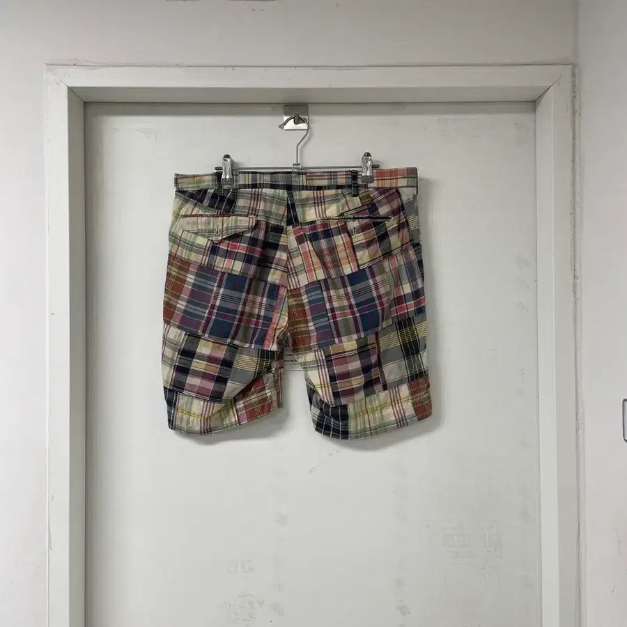 폴로 랄프로렌 체크 반바지 32