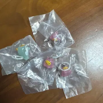바다 리라 기분 마커 액세서리 4개 세트 키이로이토리 리락쿠마