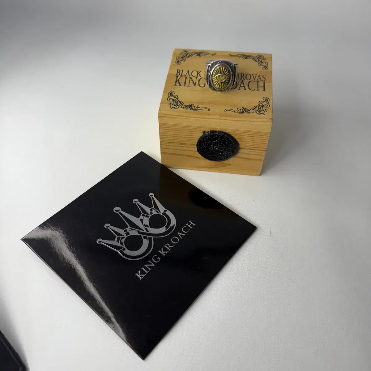 (풀박스) 킹크로치 ALL SEEING EYE RING