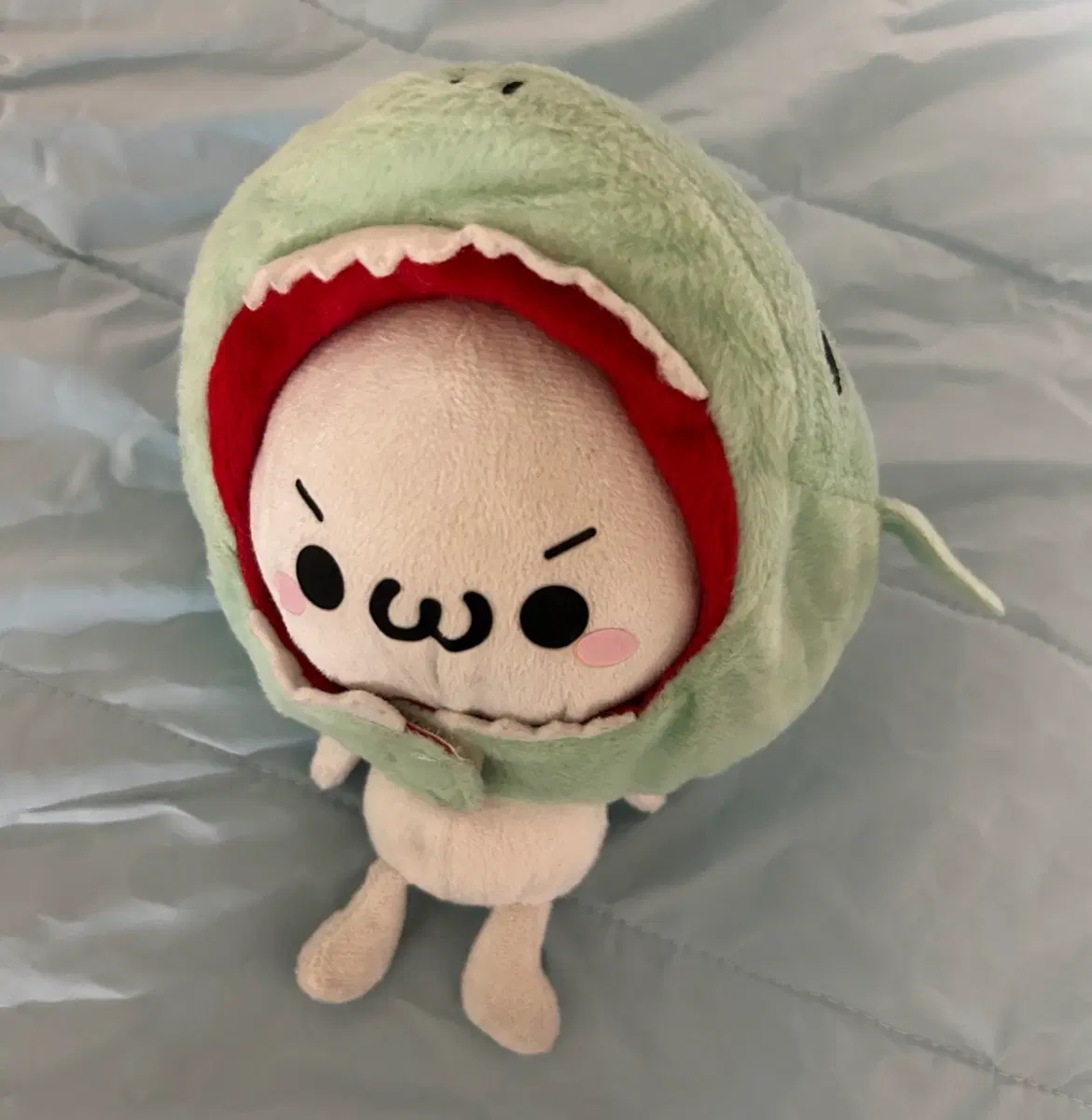 고전빈티지 카오모지 상어인형