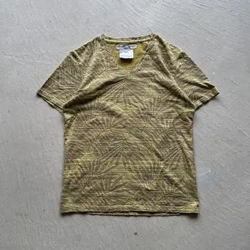 00s katharine hamnett yellow leaf tee