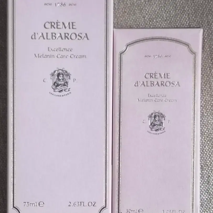 샬랑드파리 끄렘 드 알바로사 엑셀랑스 75ml + 30ml 새상품