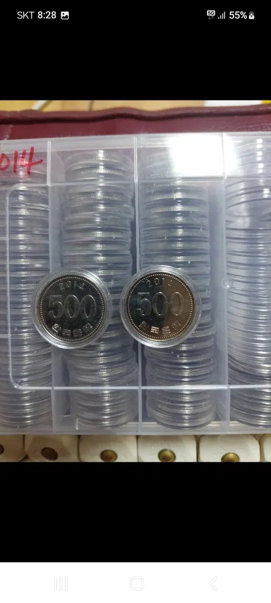 2014년 500원 한국은행 (73개)