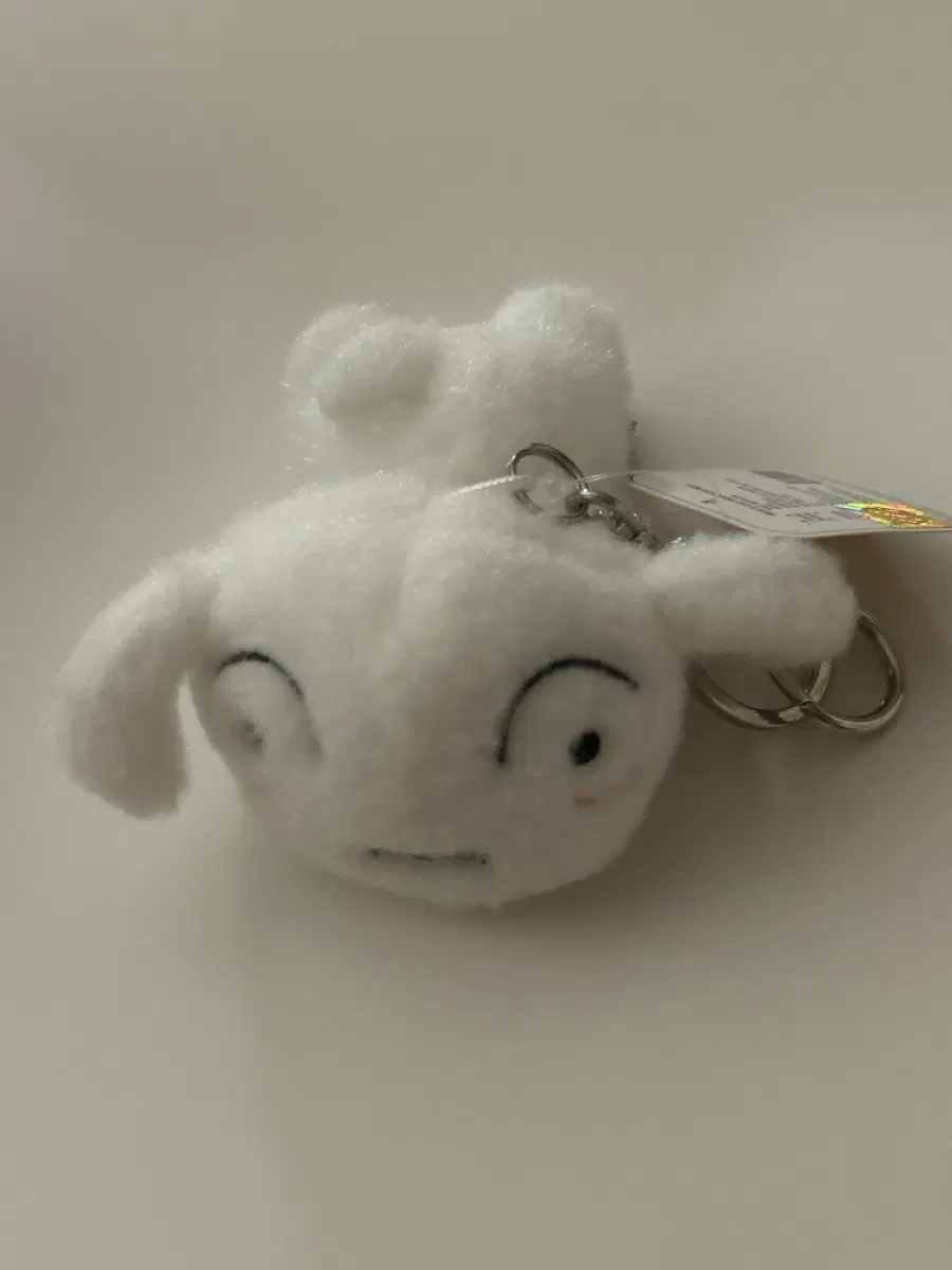 짱구 누워있는 흰둥이 인형 키링 8cm
