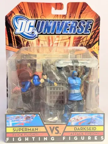 MATTEL FIGHTING FIGURES SUPERMAN VS DARKSEID