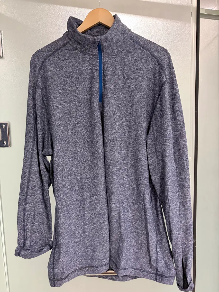 룰루레몬 surge 하프 짚 xxl (107-110) 3EA