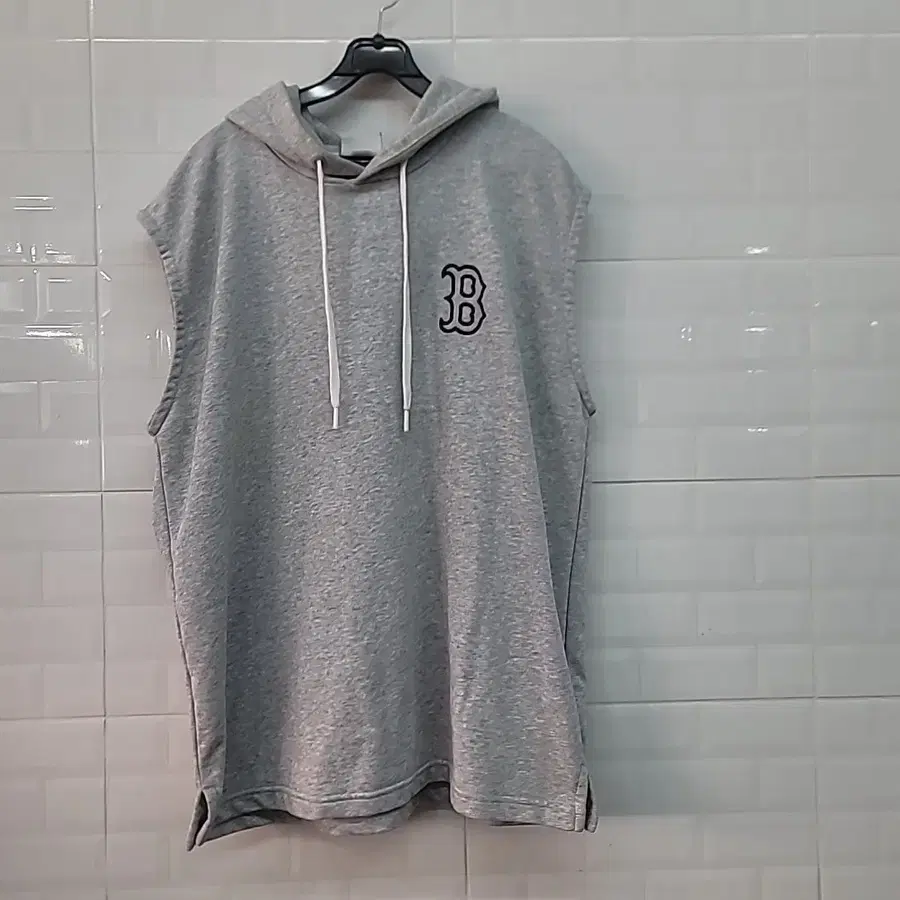MLB 민소매 후드티