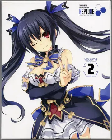 애니메이션 Blu-ray 초차원게임 넵튠 THE ANIMATION 2