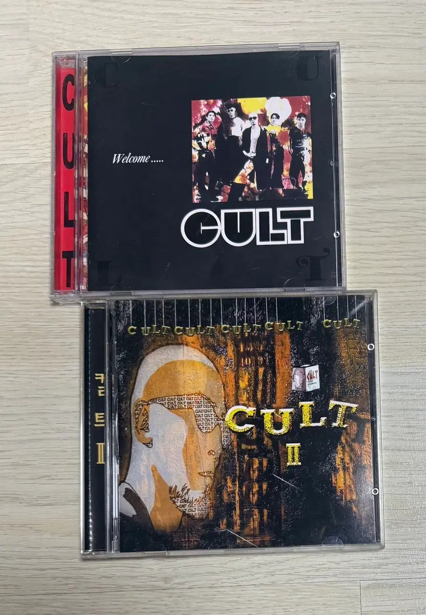 컬트 (CULT) 1집, 2집 시디 -너를 품에 안으면-