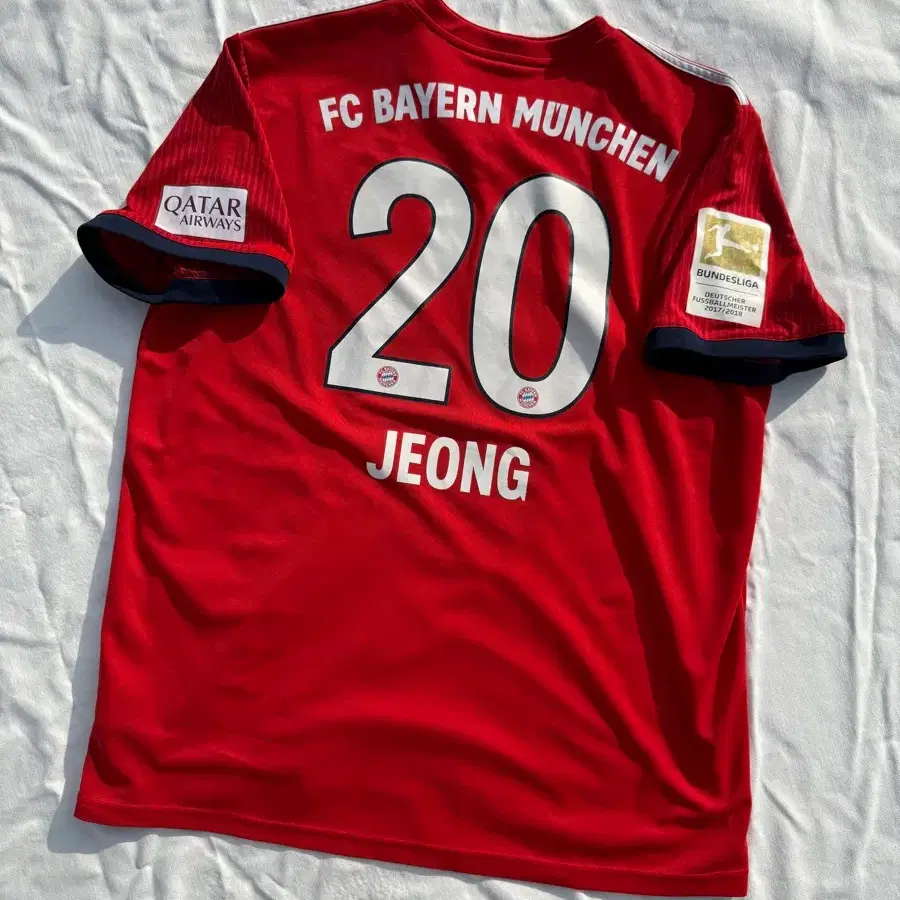 Adidas 18-19 Bayern munich jersey 바이에른뮌헨 정우영 유니폼